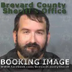 Booking photo from Brevard County, Florida