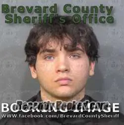 Booking photo from Brevard County, Florida