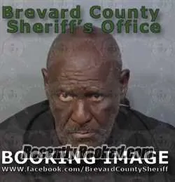 Booking photo from Brevard County, Florida