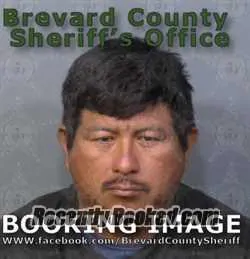 Booking photo from Brevard County, Florida