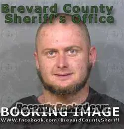 Booking photo from Brevard County, Florida
