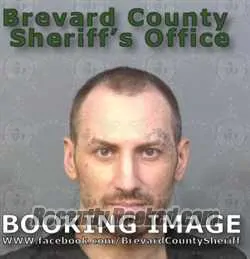 Booking photo from Brevard County, Florida