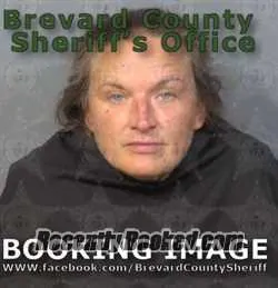 Booking photo from Brevard County, Florida