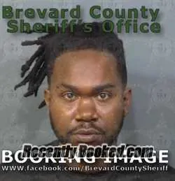 Booking photo from Brevard County, Florida
