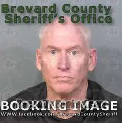 Booking photo from Brevard County, Florida