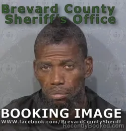 Booking photo from Brevard County, Florida