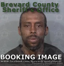 Booking photo from Brevard County, Florida