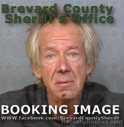 Booking photo from Brevard County, Florida