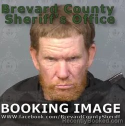 Booking photo from Brevard County, Florida