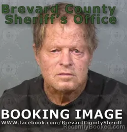 Booking photo from Brevard County, Florida