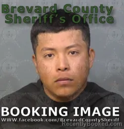 Booking photo from Brevard County, Florida