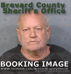 Booking photo from Brevard County, Florida