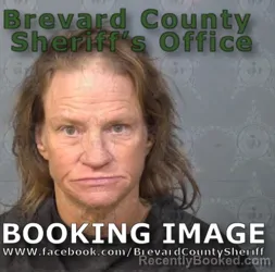 Booking photo from Brevard County, Florida