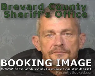 Booking photo from Brevard County, Florida