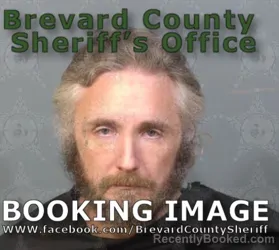 Booking photo from Brevard County, Florida