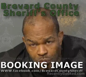 Booking photo from Brevard County, Florida