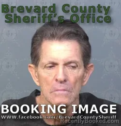 Booking photo from Brevard County, Florida