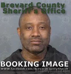 Booking photo from Brevard County, Florida