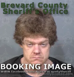 Booking photo from Brevard County, Florida