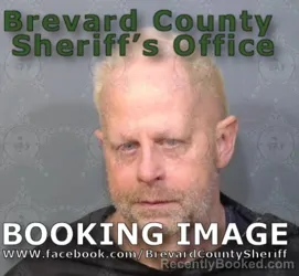 Booking photo from Brevard County, Florida