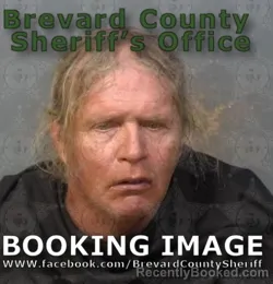 Booking photo from Brevard County, Florida