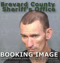 Booking photo from Brevard County, Florida