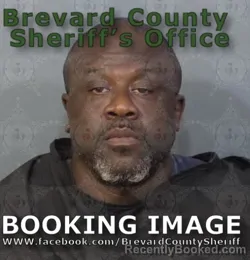 Booking photo from Brevard County, Florida