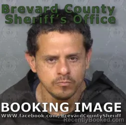 Booking photo from Brevard County, Florida