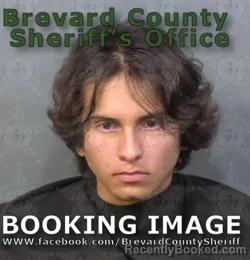 Booking photo from Brevard County, Florida