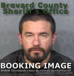 Booking photo from Brevard County, Florida