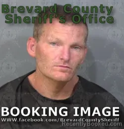 Booking photo from Brevard County, Florida