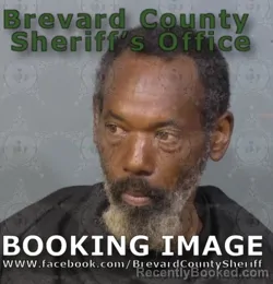 Booking photo from Brevard County, Florida