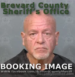 Booking photo from Brevard County, Florida