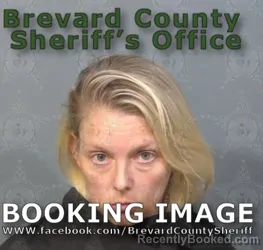 Booking photo from Brevard County, Florida