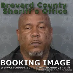 Booking photo from Brevard County, Florida