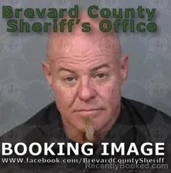 Booking photo from Brevard County, Florida