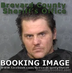 Booking photo from Brevard County, Florida