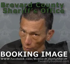 Booking photo from Brevard County, Florida