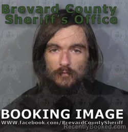 Booking photo from Brevard County, Florida