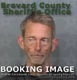 Booking photo from Brevard County, Florida