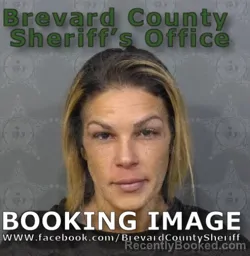 Booking photo from Brevard County, Florida
