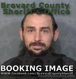 Booking photo from Brevard County, Florida