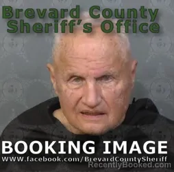 Booking photo from Brevard County, Florida