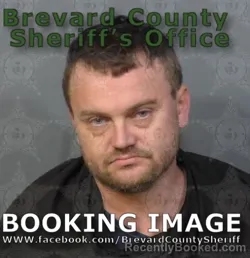 Booking photo from Brevard County, Florida
