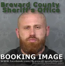 Booking photo from Brevard County, Florida