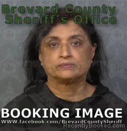 Booking photo from Brevard County, Florida