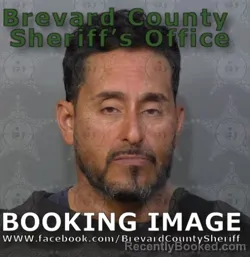 Booking photo from Brevard County, Florida