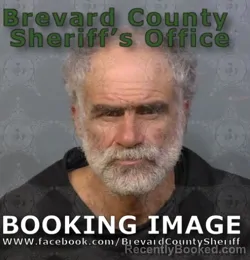Booking photo from Brevard County, Florida