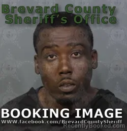 Booking photo from Brevard County, Florida