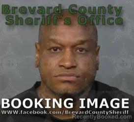 Booking photo from Brevard County, Florida